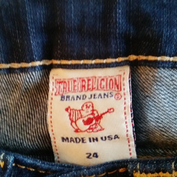 True Religion Becky Dark Wash Bootcut Jeans - Picture 4 of 5
